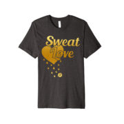sweat Love shirt - dark grey